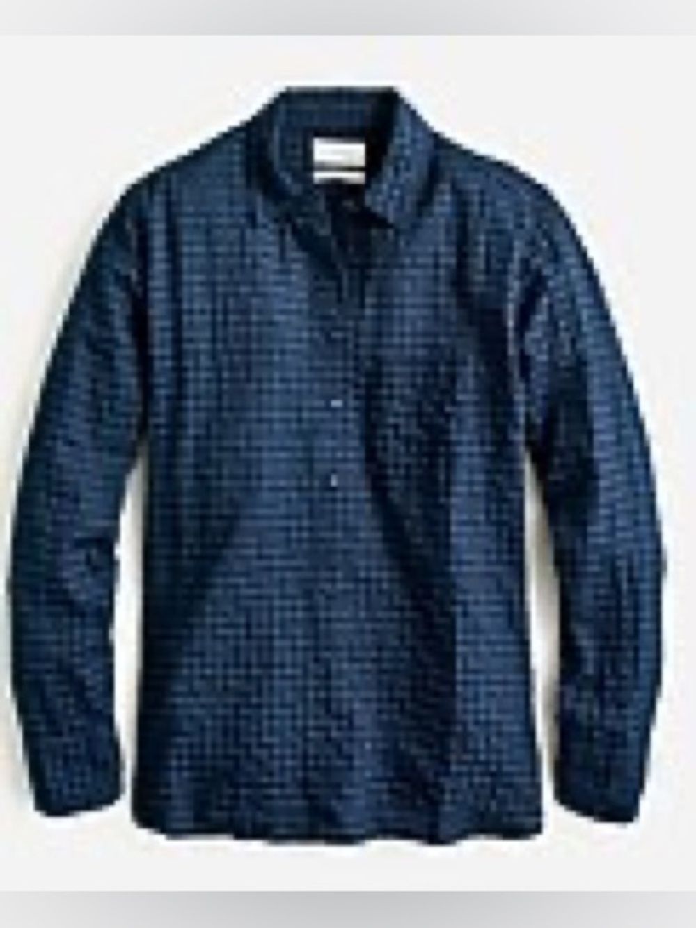 Woman’s Classic-fit Popover Top in Gingham Soft Guaze Size 10